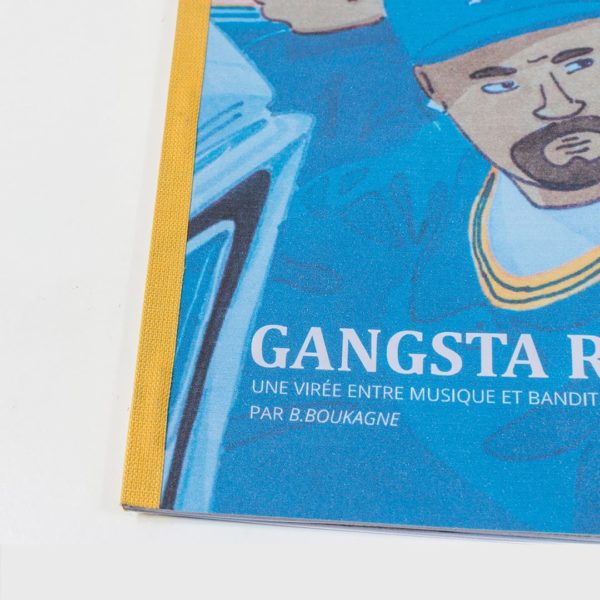 "Gangsta Ride" Livre - Tranche tissu